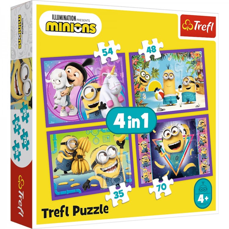 Puzzle 4v1 – Mimoni